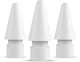 Buddi Replacement Tips voor Buddi Wave en Apple Pencils 3-pack Wit