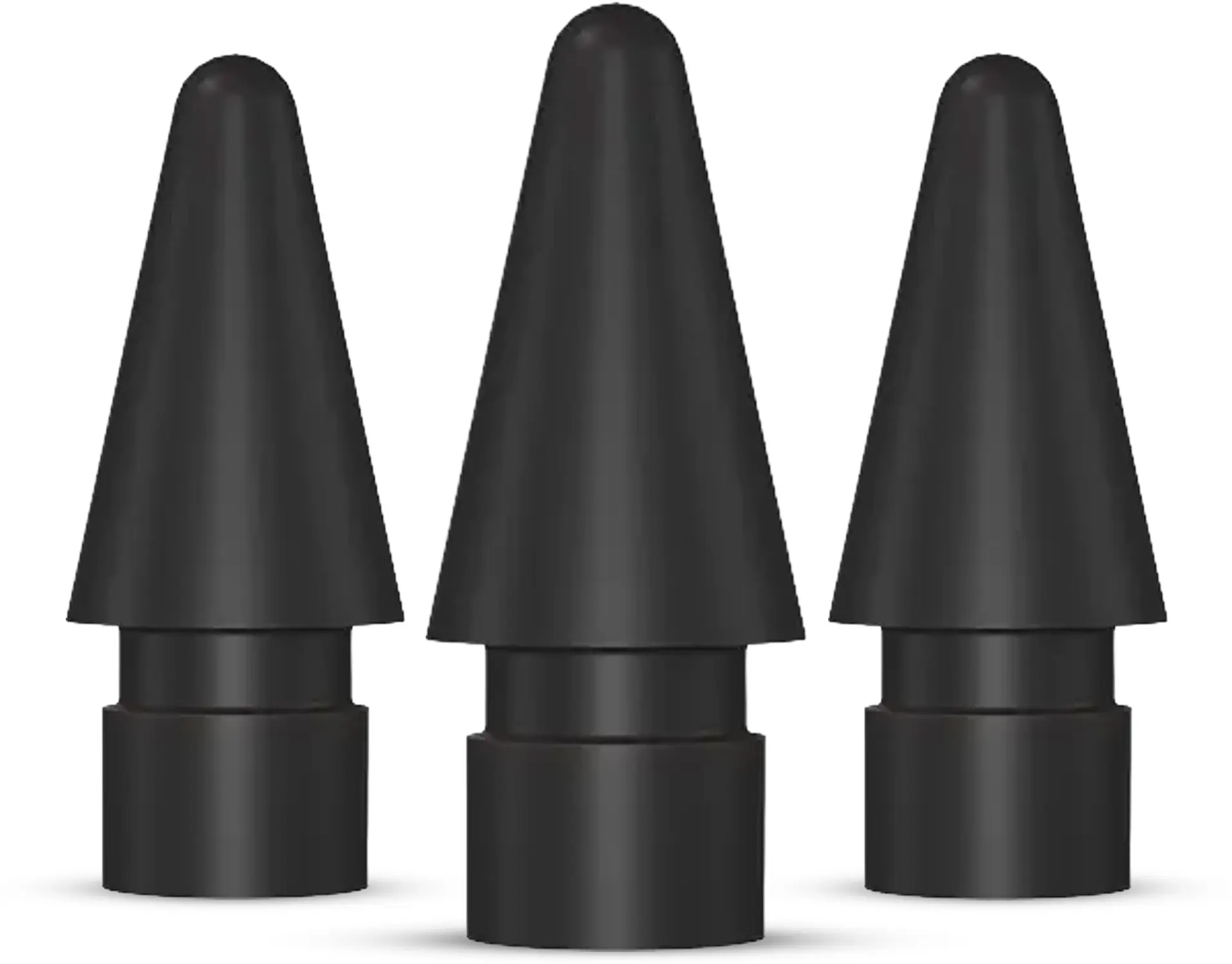 Buddi Replacement Tips voor Buddi Wave en Apple Pencils 3-pack Zwart afbeelding 1