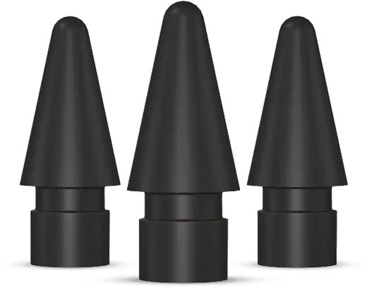 Buddi Replacement Tips voor Buddi Wave en Apple Pencils 3-pack Zwart afbeelding 1