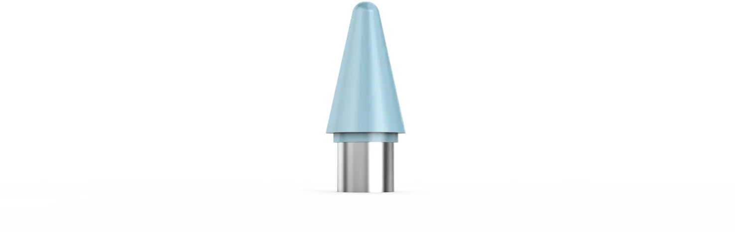 Buddi Replacement Tips voor Buddi Flow (1e en 2e generatie) 3-pack Blauw afbeelding 5