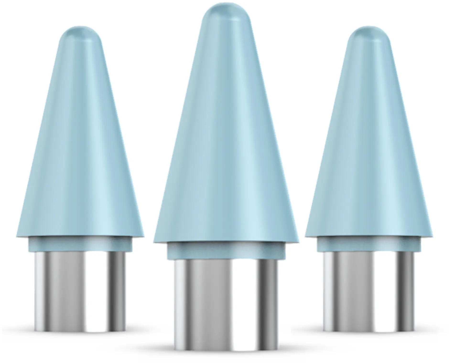Buddi Replacement Tips voor Buddi Flow (1e en 2e generatie) 3-pack Blauw afbeelding 1