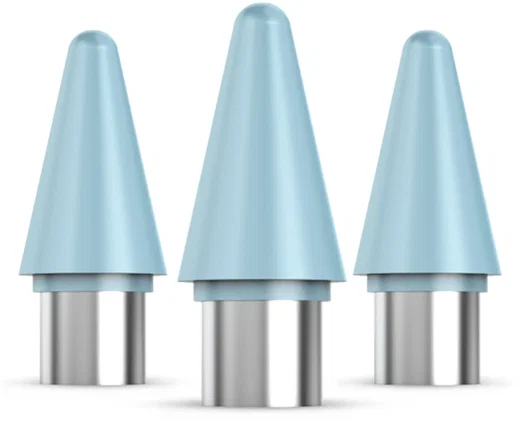 Buddi Replacement Tips voor Buddi Flow (1e en 2e generatie) 3-pack Blauw afbeelding 1