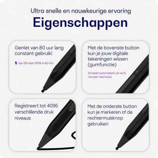 Buddi Aide 2 Stylus Pen voor Kobo en Microsoft Surface afbeelding 6
