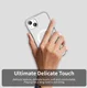 Apple iPhone 15 Hoesje MagSafe Backcover Semi-Transparant & Wit afbeelding 7
