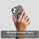 Apple iPhone 15 Hoesje MagSafe Backcover Semi-Transparant & Zwart afbeelding 8