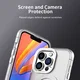 Apple iPhone 14 Pro Max Hoesje MagSafe Backcover Semi-Transparant & Wit afbeelding 10