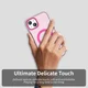 Apple iPhone 14 / 13 Hoesje MagSafe Backcover Semi-Transparant & Roze afbeelding 5