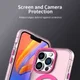 Apple iPhone 13 Pro Hoesje MagSafe Backcover Semi-Transparant & Roze afbeelding 10