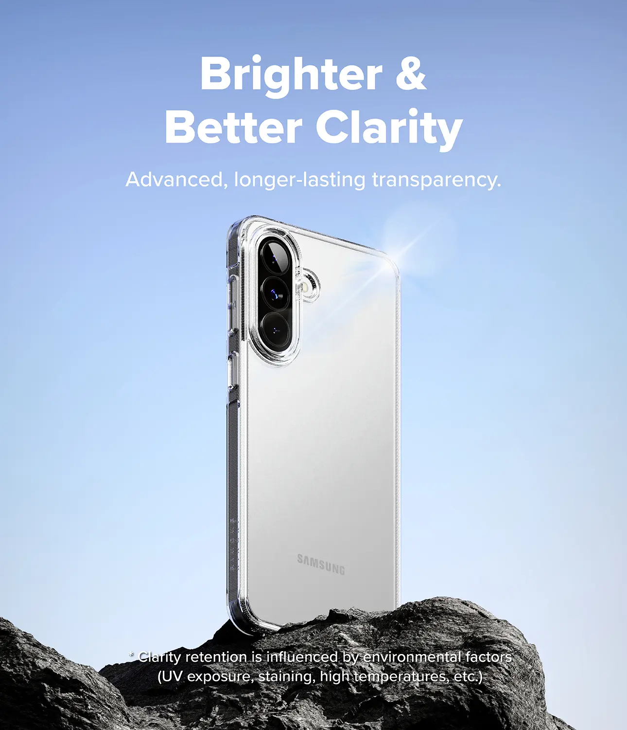 Ringke Fusion Samsung Galaxy A57 Hoesje Back Cover Transparant afbeelding 4