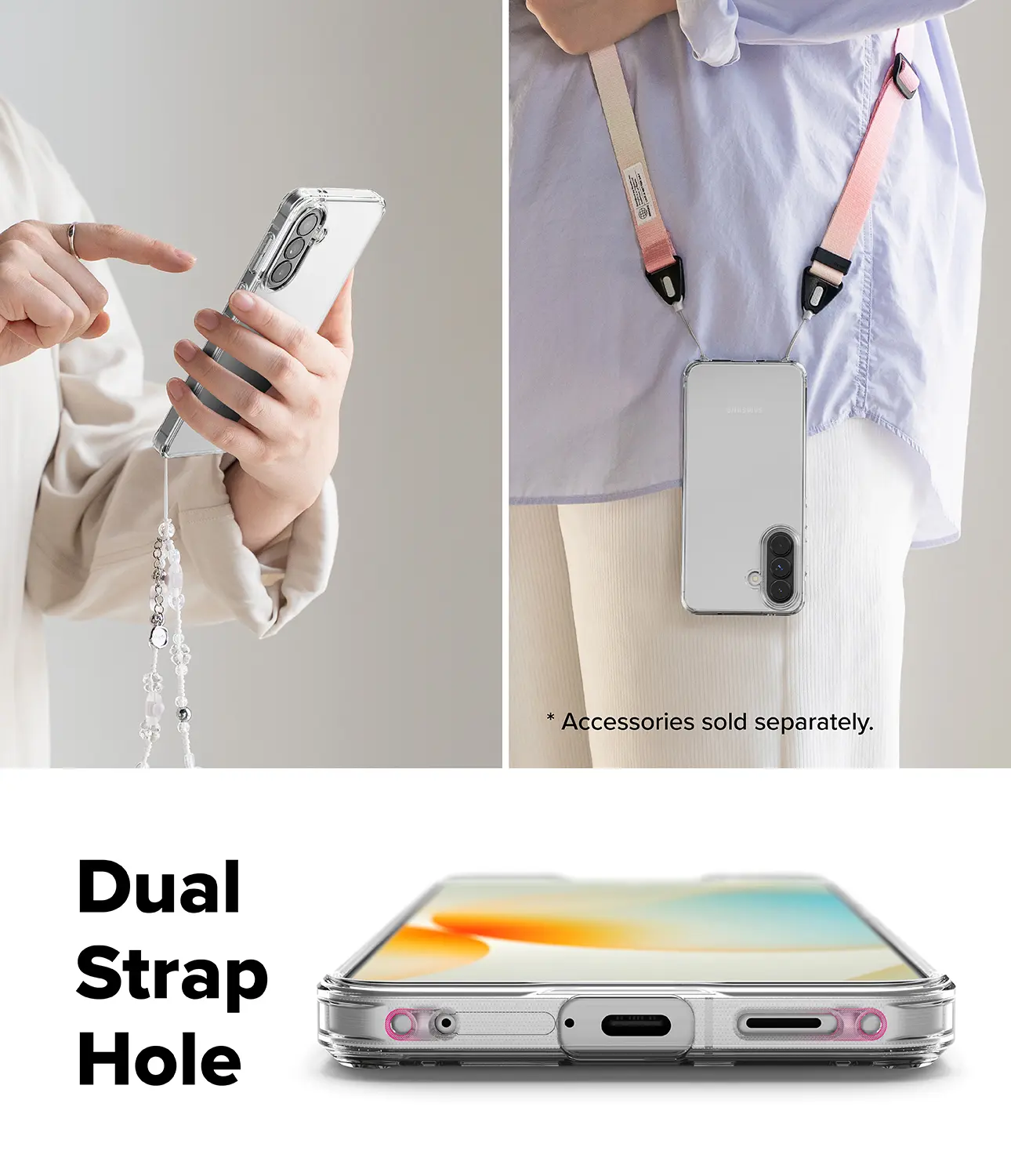 Ringke Fusion Samsung Galaxy A57 Hoesje Back Cover Transparant afbeelding 8