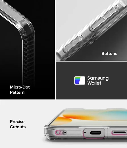 Ringke Fusion Samsung Galaxy A57 Hoesje Back Cover Transparant afbeelding 10