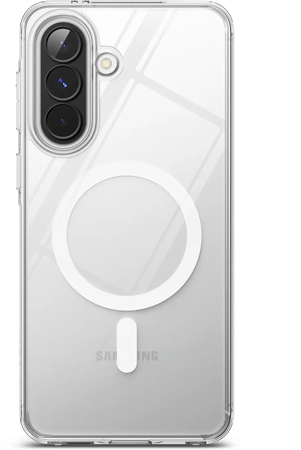 Ringke Fusion Magnetic Samsung Galaxy A57 Hoesje MagSafe Back Cover Transparant afbeelding 2