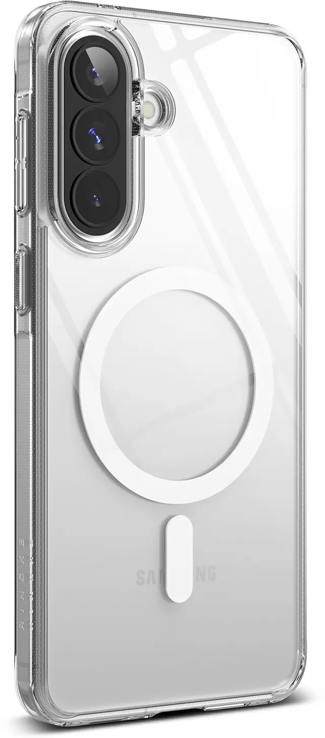 Ringke Fusion Magnetic Samsung Galaxy A57 Hoesje MagSafe Back Cover Transparant afbeelding 15