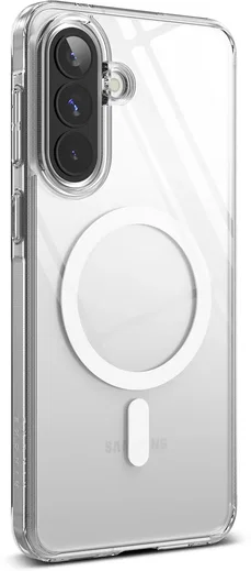 Ringke Fusion Magnetic Samsung Galaxy A57 Hoesje MagSafe Back Cover Transparant afbeelding 15