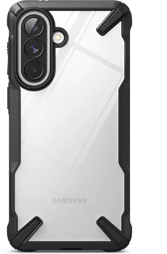 Ringke Fusion X Samsung Galaxy A57 Hoesje Back Cover Zwart afbeelding 2