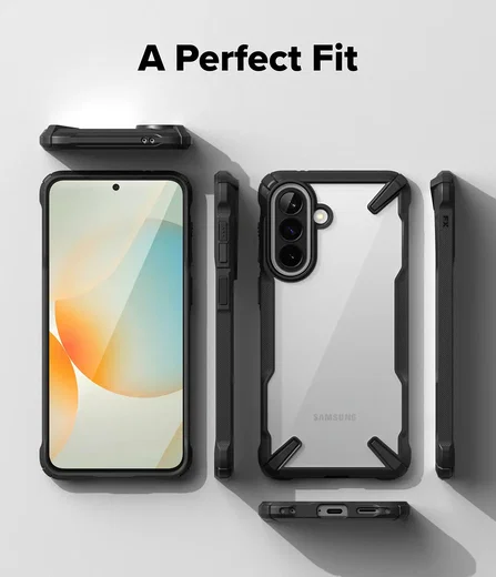 Ringke Fusion X Samsung Galaxy A57 Hoesje Back Cover Zwart afbeelding 12