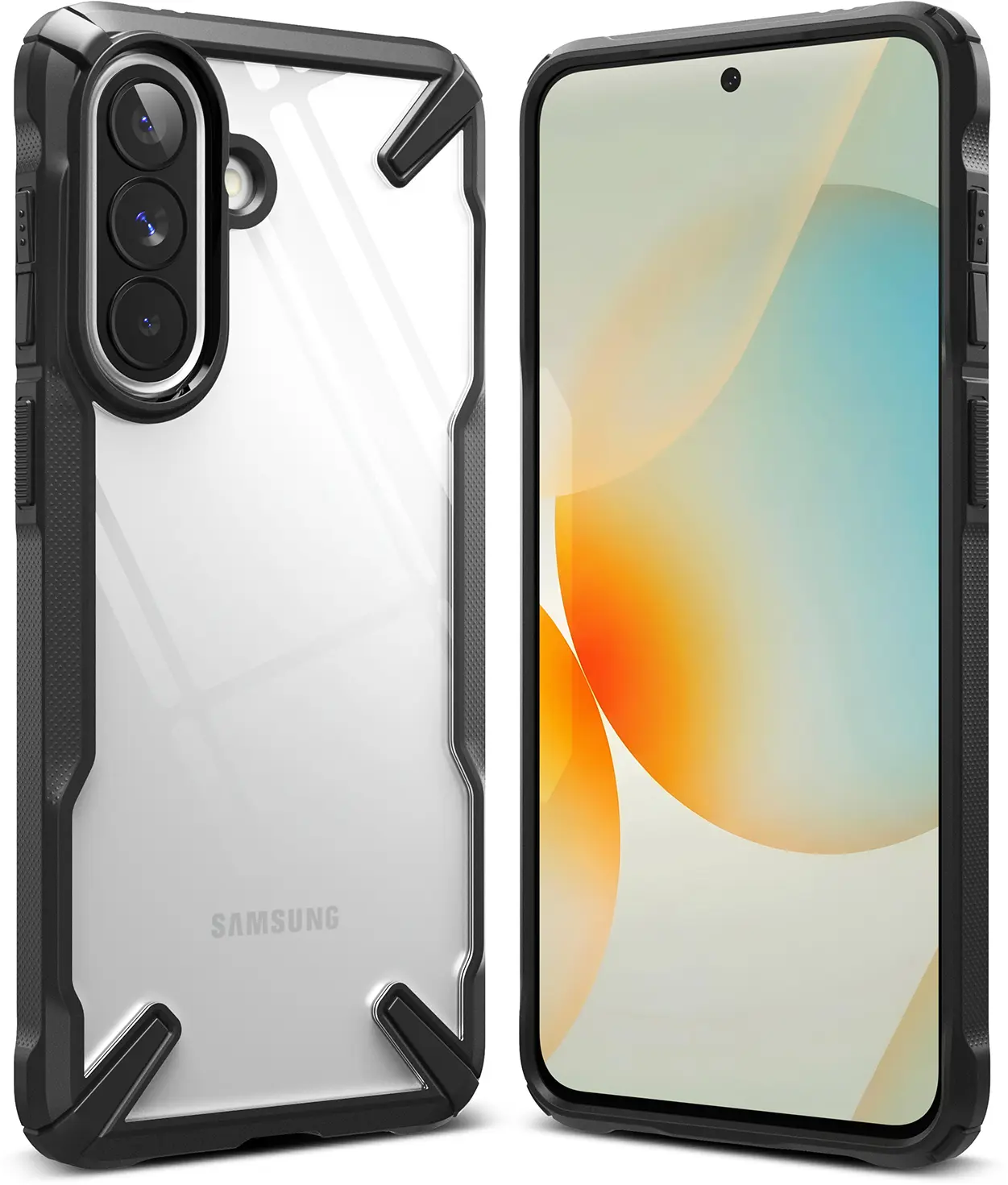 Ringke Fusion X Samsung Galaxy A57 Hoesje Back Cover Zwart afbeelding 1