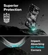 Ringke Fusion X Samsung Galaxy A57 Hoesje Back Cover Camo Zwart afbeelding 6