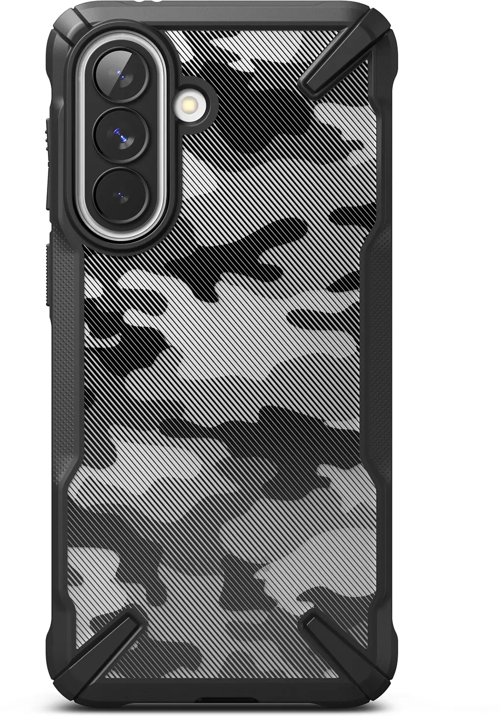Ringke Fusion X Samsung Galaxy A57 Hoesje Back Cover Camo Zwart afbeelding 2