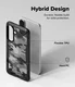 Ringke Fusion X Samsung Galaxy A57 Hoesje Back Cover Camo Zwart afbeelding 12