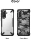 Ringke Fusion X Samsung Galaxy A57 Hoesje Back Cover Camo Zwart afbeelding 15