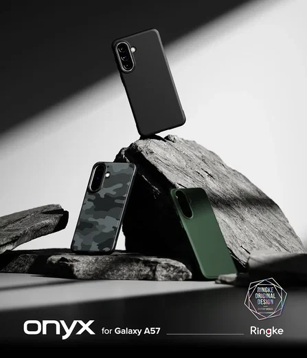 Ringke Onyx Samsung Galaxy a57 Hoesje Flexibel TPU Back Cover Zwart afbeelding 12