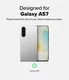 Ringke Onyx Samsung Galaxy a57 Hoesje Flexibel TPU Back Cover Zwart afbeelding 4