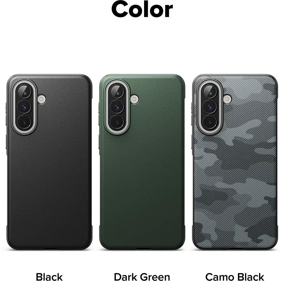 Ringke Onyx Samsung Galaxy a57 Hoesje Flexibel TPU Back Cover Zwart afbeelding 14