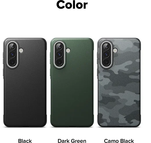 Ringke Onyx Samsung Galaxy a57 Hoesje Flexibel TPU Back Cover Zwart afbeelding 14