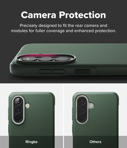 Ringke Onyx Samsung Galaxy A57 Hoesje Flexibel TPU Back Cover Groen afbeelding 10