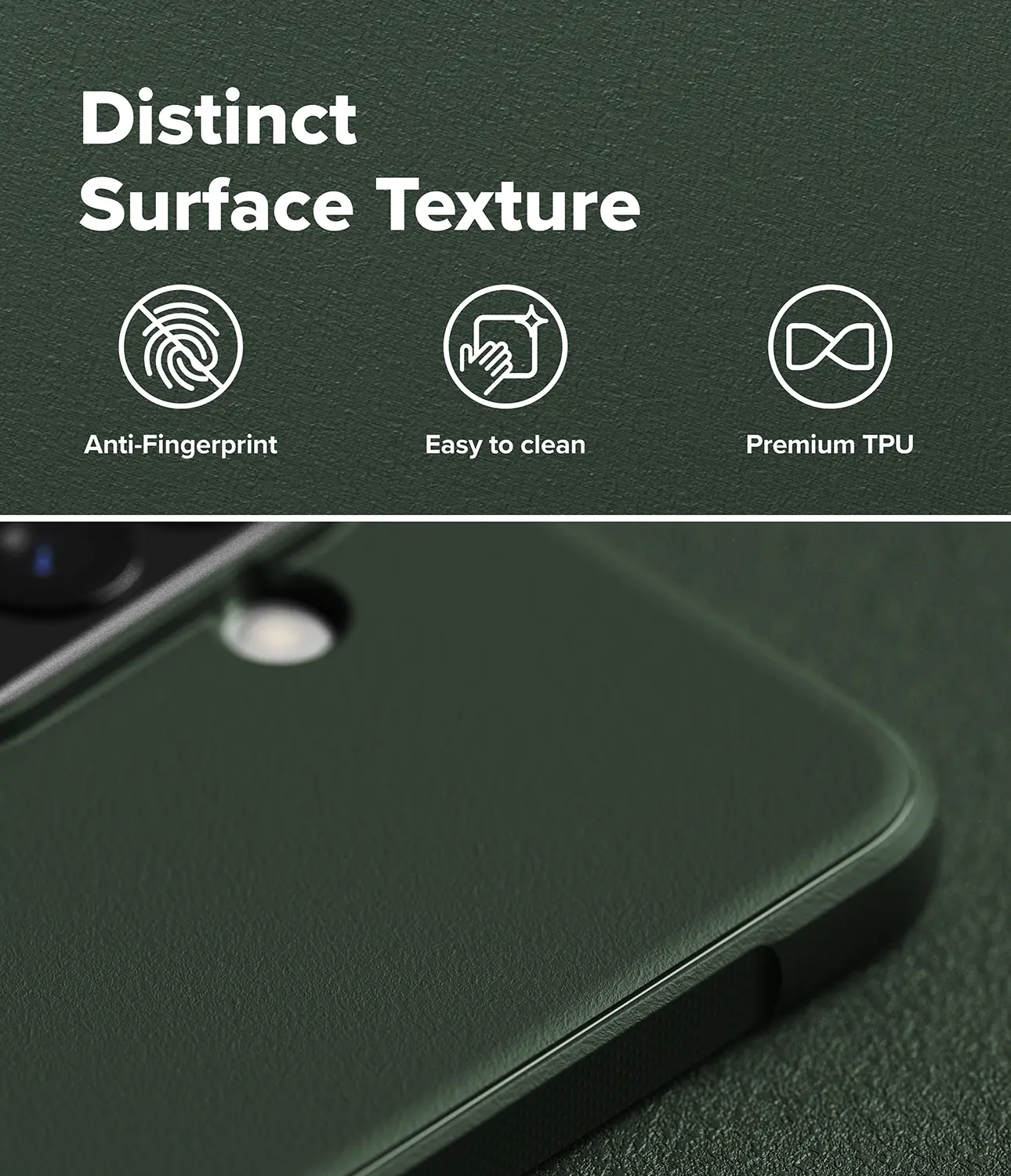 Ringke Onyx Samsung Galaxy A57 Hoesje Flexibel TPU Back Cover Groen afbeelding 5