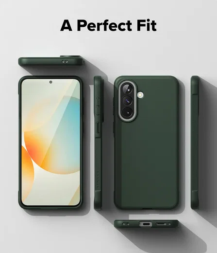 Ringke Onyx Samsung Galaxy A57 Hoesje Flexibel TPU Back Cover Groen afbeelding 8