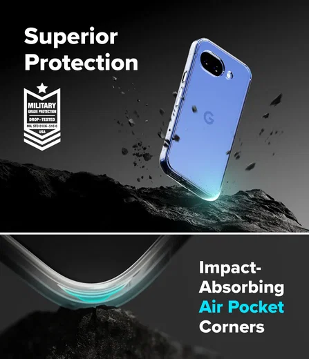 Ringke Fusion Google Pixel 10a Hoesje Back Cover Transparant afbeelding 6