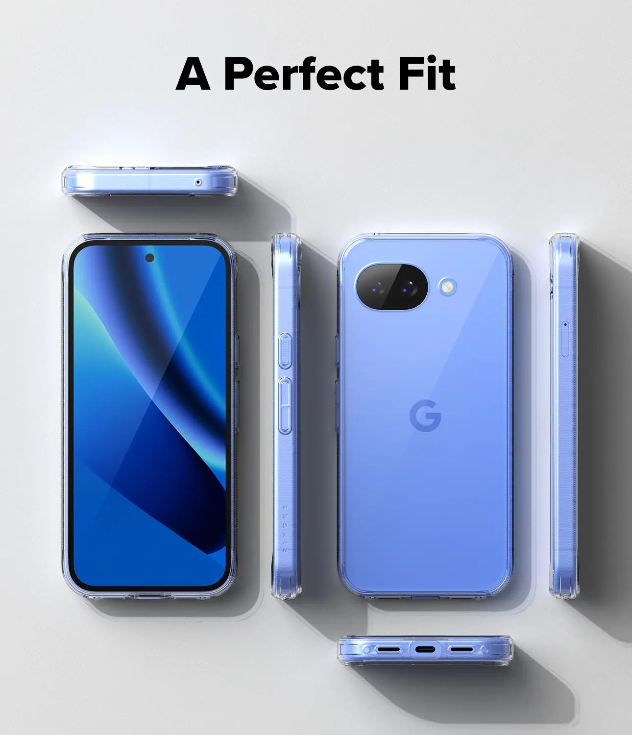 Ringke Fusion Google Pixel 10a Hoesje Back Cover Transparant afbeelding 5