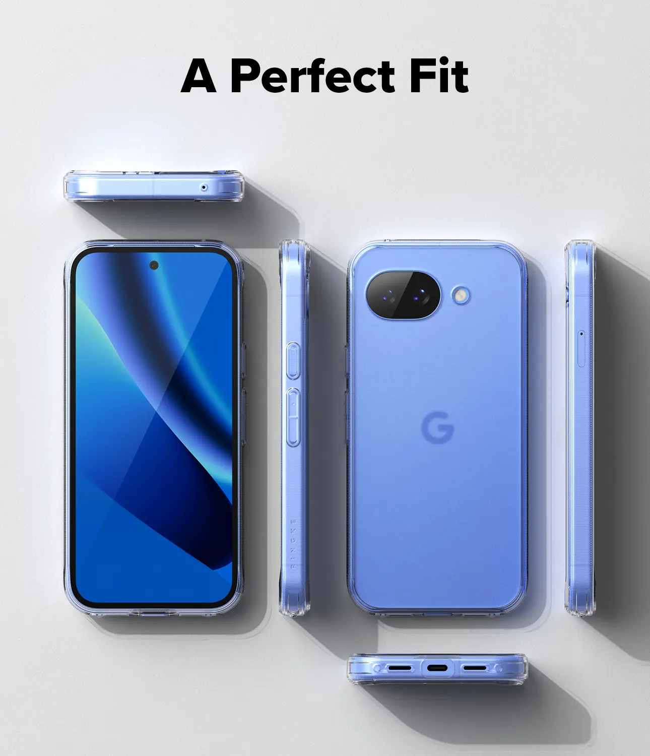 Ringke Fusion Google Pixel 10a Hoesje Back Cover Matte Transparant afbeelding 7