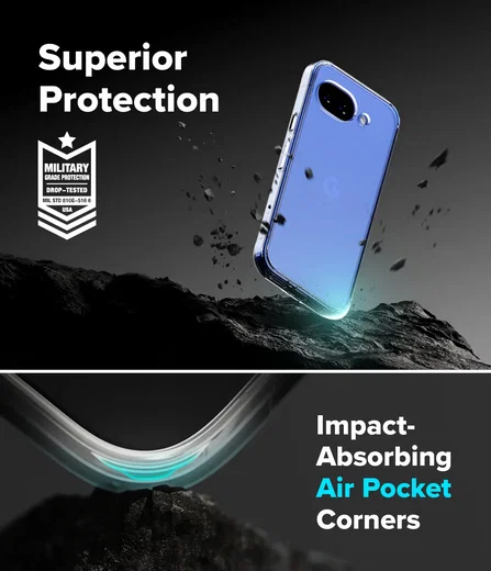 Ringke Fusion Google Pixel 10a Hoesje Back Cover Matte Transparant afbeelding 5