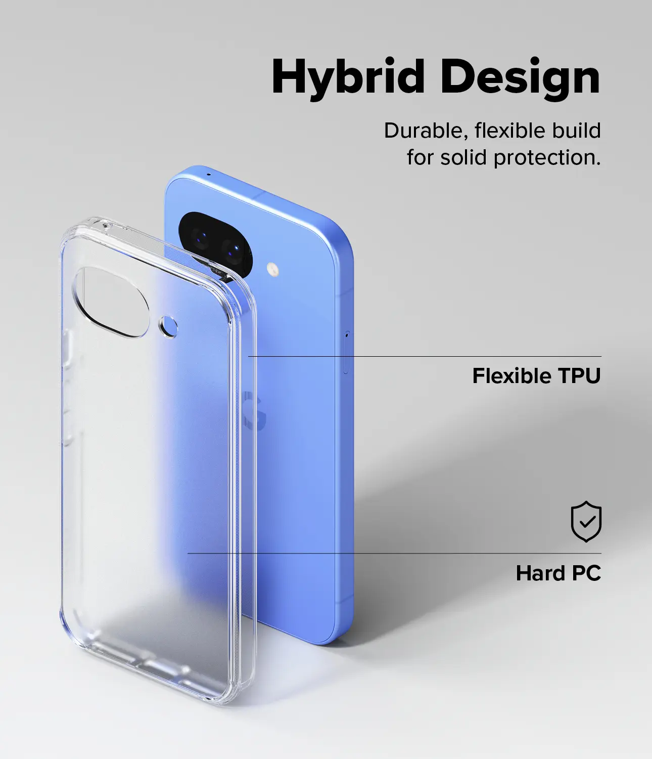 Ringke Fusion Google Pixel 10a Hoesje Back Cover Matte Transparant afbeelding 10