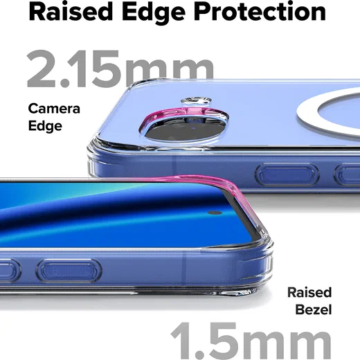 Ringke Fusion Magnetic Google Pixel 10a Hoesje MagSafe Back Cover Tranparant afbeelding 10