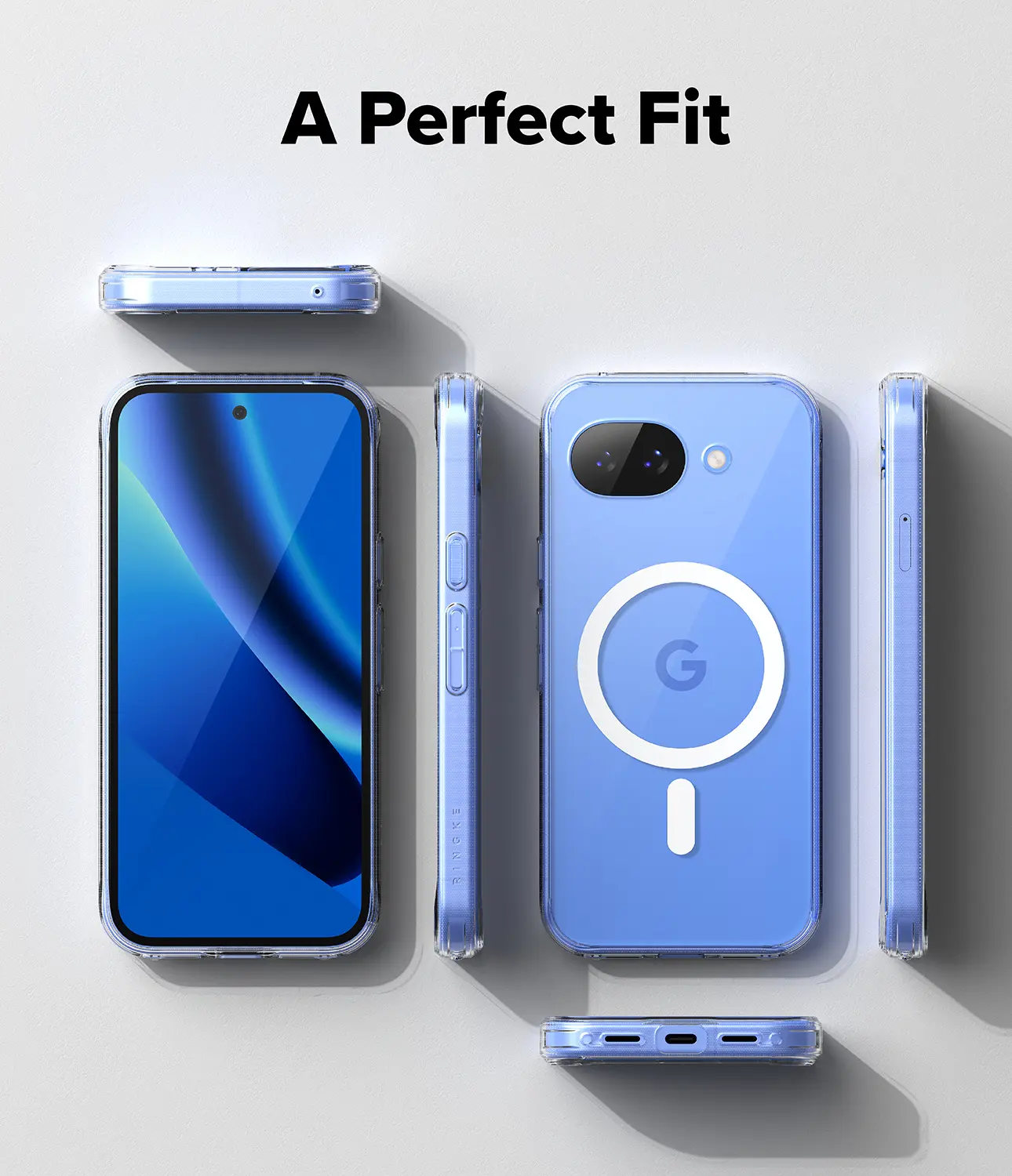 Ringke Fusion Magnetic Google Pixel 10a Hoesje MagSafe Back Cover Tranparant afbeelding 12