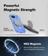 Ringke Fusion Magnetic Google Pixel 10a Hoesje MagSafe Back Cover Tranparant afbeelding 6