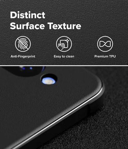 Ringke Onyx Google Pixel 10a Hoesje Flexibel TPU Back Cover Zwart afbeelding 8
