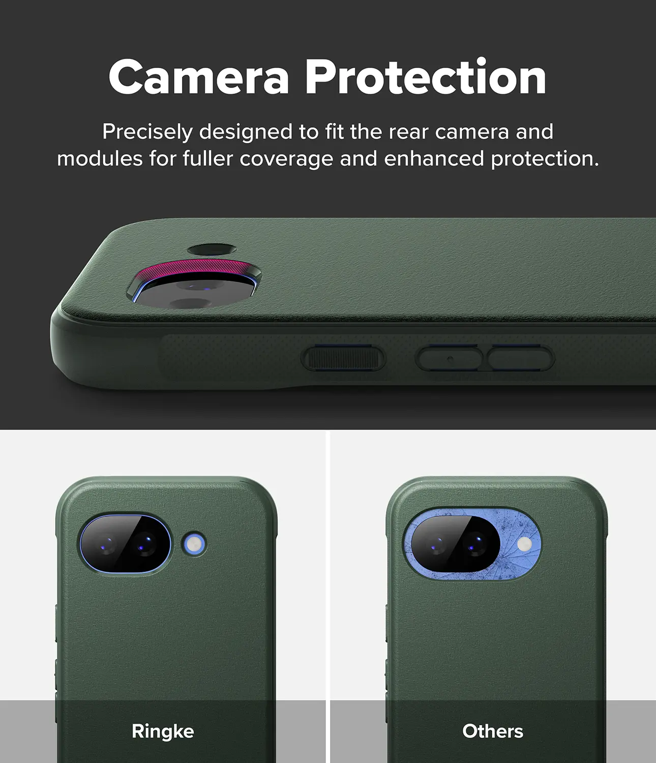 Ringke Onyx Google Pixel 10a Hoesje Flexibel TPU Back Cover Groen afbeelding 5