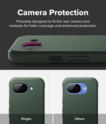 Ringke Onyx Google Pixel 10a Hoesje Flexibel TPU Back Cover Groen afbeelding 5