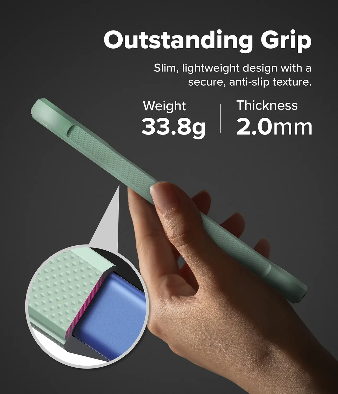 Ringke Onyx Google Pixel 10a Hoesje Flexibel TPU Back Cover Mint afbeelding 12
