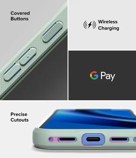 Ringke Onyx Google Pixel 10a Hoesje Flexibel TPU Back Cover Mint afbeelding 6