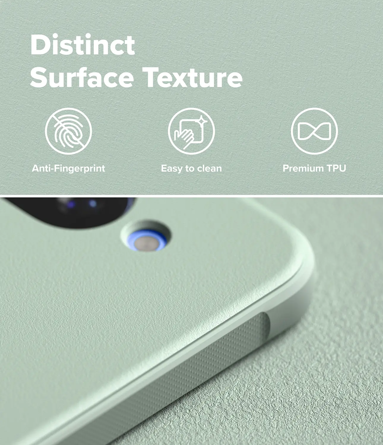 Ringke Onyx Google Pixel 10a Hoesje Flexibel TPU Back Cover Mint afbeelding 11