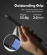 Ringke Onyx Google Pixel 10a Hoesje Flexibel TPU Back Cover Camo Zwart afbeelding 6