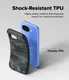 Ringke Onyx Google Pixel 10a Hoesje Flexibel TPU Back Cover Camo Zwart afbeelding 9