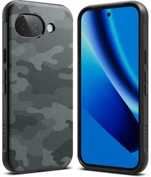 Ringke Onyx Google Pixel 10a Hoesje Flexibel TPU Back Cover Camo Zwart afbeelding