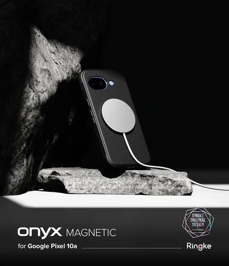 Ringke Onyx Magnetic Google Pixel 10a Hoesje MagSafe Zwart afbeelding 13